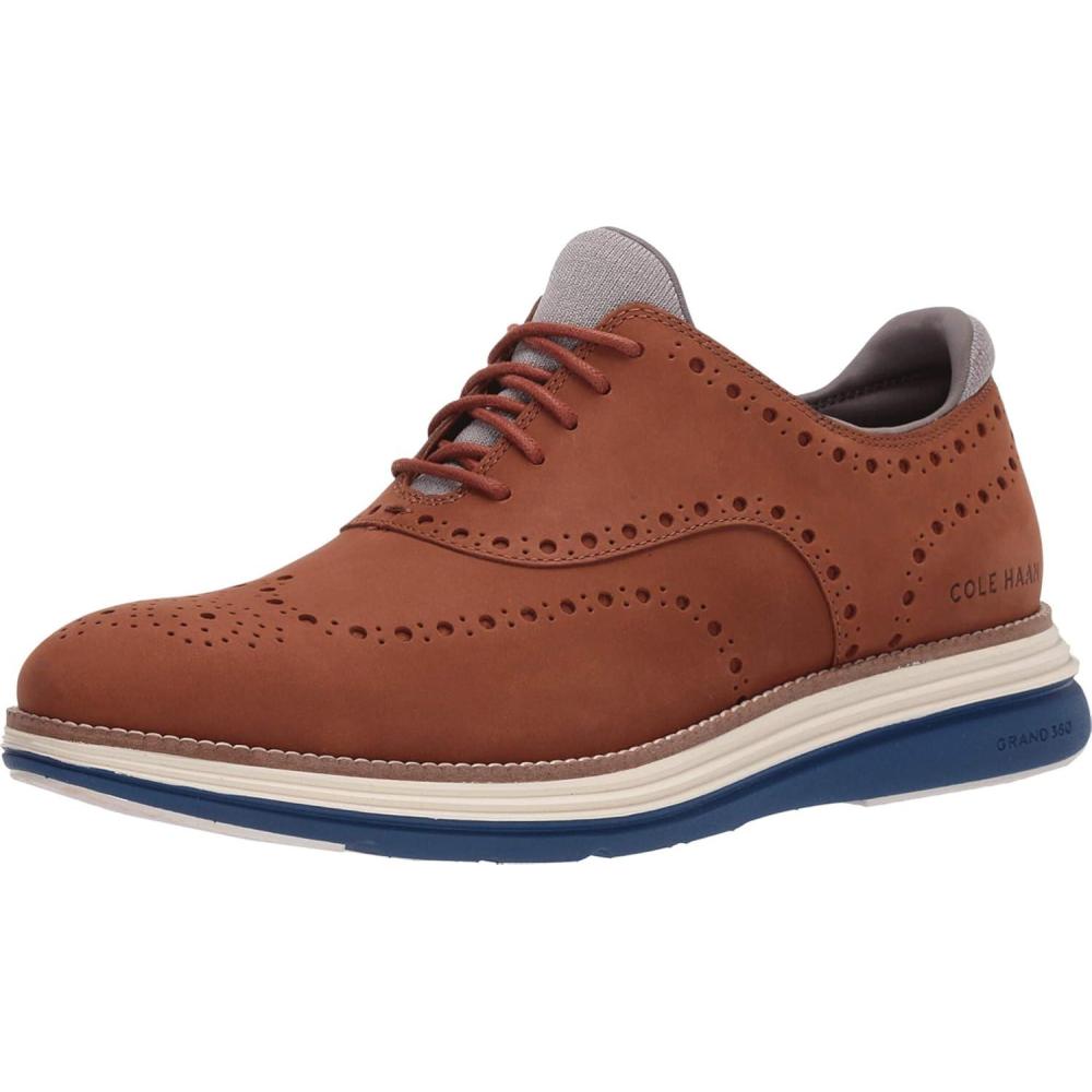 image:imageCole Haan UnisexAdult Originalgrand Ultra WingtipBritish Tan Nubuck