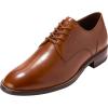 Plain Toe British Tan/Black/Dk Natural