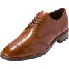 Wingtip British Tan/Black/Dk Natural