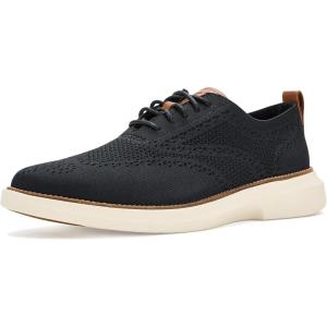 Cole Haan Men’s Grand Shadowlite Stitchlite(Black/British Tan/Ivory)