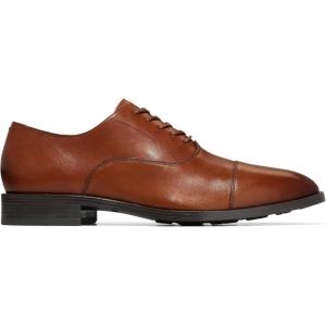 Cole Haan Mens Hawthorne Cap Toe Oxford(British Tan)