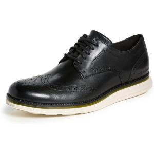 Cole Haan Men’s Originalgrand Energy Merid Short Wingtip(Black)