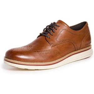 Cole Haan Men’s Originalgrand Energy Merid Short Wingtip(British Tan)