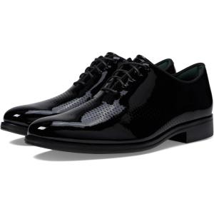 Cole Haan Men’s Washington Grand Laser Wing Oxford(Black Patent)