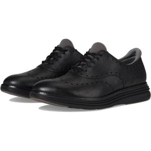 Cole Haan Unisex-Adult Originalgrand Ultra Wingtip(Black/Black/Pavement Wp)