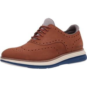 Cole Haan Unisex-Adult Originalgrand Ultra Wingtip(British Tan Nubuck)