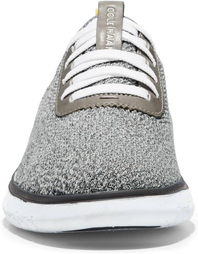image:imageCole Haan Mens Generation Zerogrand StitchliteGlacier GrayGray Pinstripe KnitCyber YellowOptic White