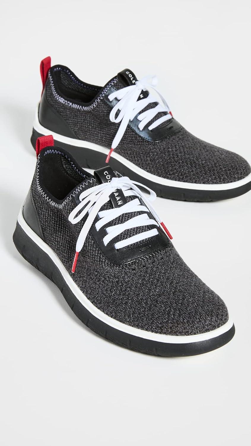 image:imageCole Haan Mens Generation Zerogrand StitchliteGray PinstripeBlack KnitBarbados CherryBlack