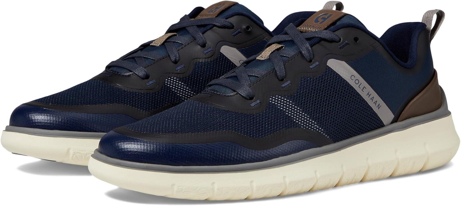 image:imageCole Haan Mens Generation Zerogrand TextileNavy BlazerTruffleIvory