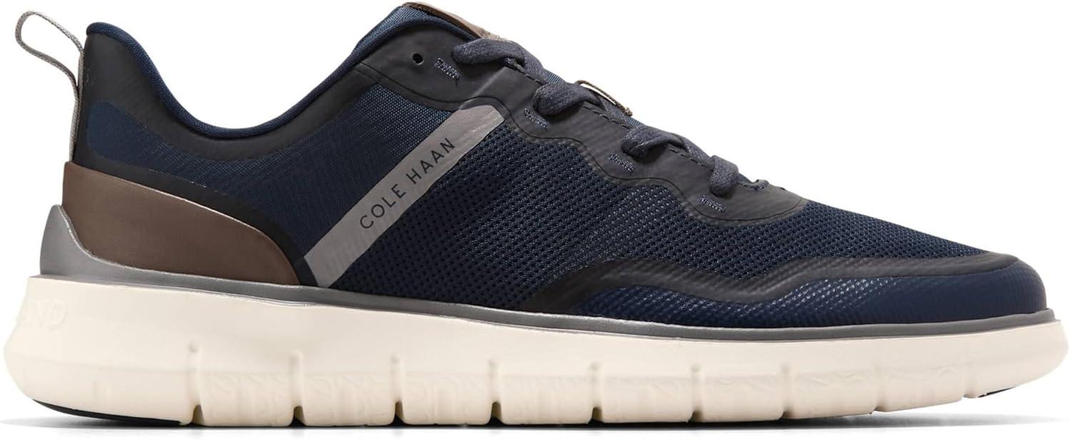 image:imageCole Haan Mens Generation Zerogrand TextileNavy BlazerTruffleIvory