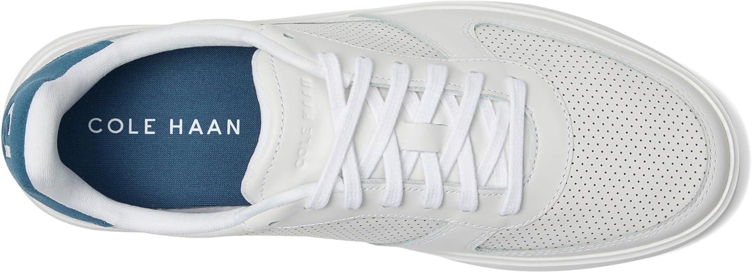 image:imageCole Haan Mens Grand Crosscourt Daily CourtOptic WhiteIndian TealOptic White