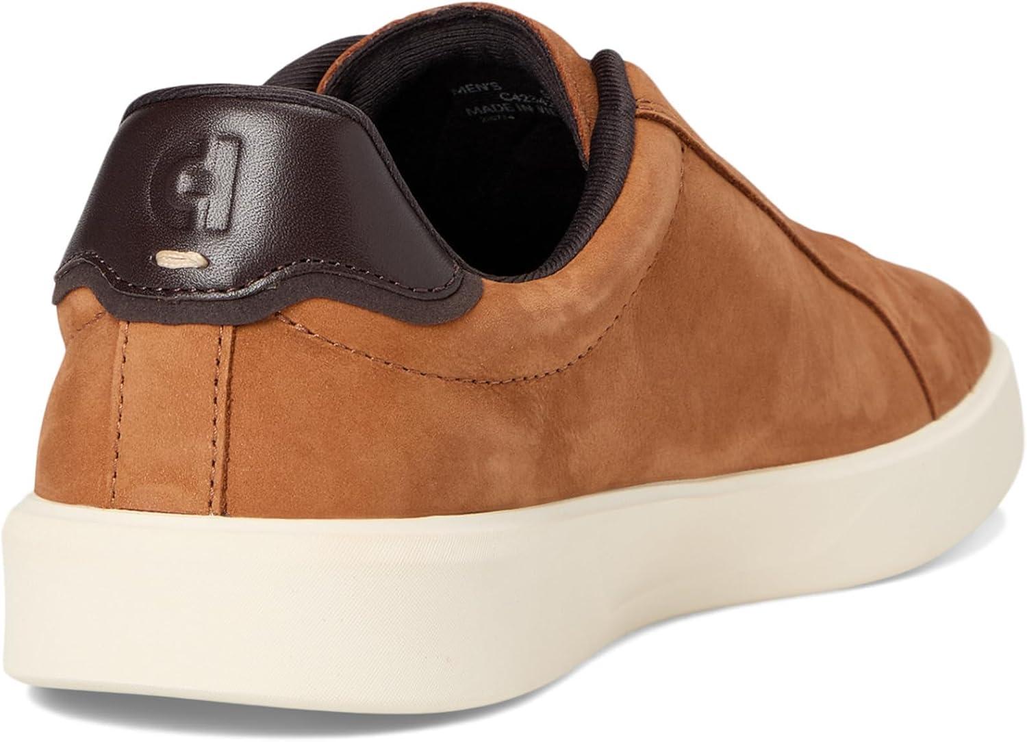 image:imageCole Haan Mens Grand Crosscourt Daily LacetoToe SliponBritish TanDark ChocolateNatural