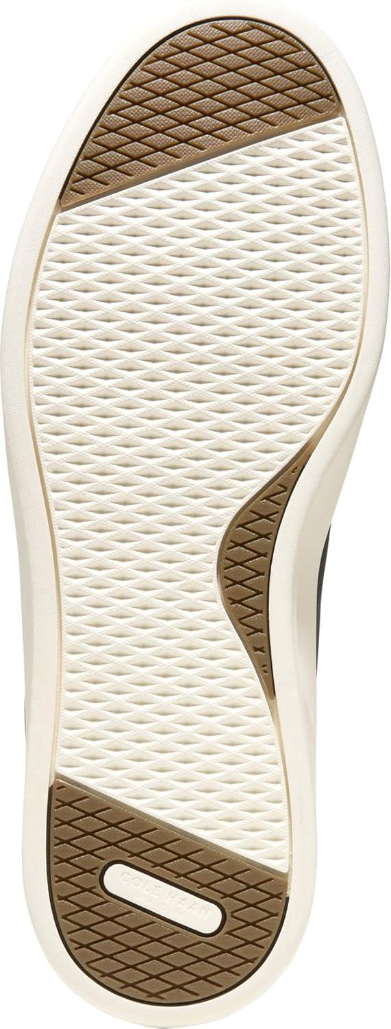image:imageCole Haan Mens Grand Crosscourt Daily LacetoToe SliponNavy Blazer NubuckIvory