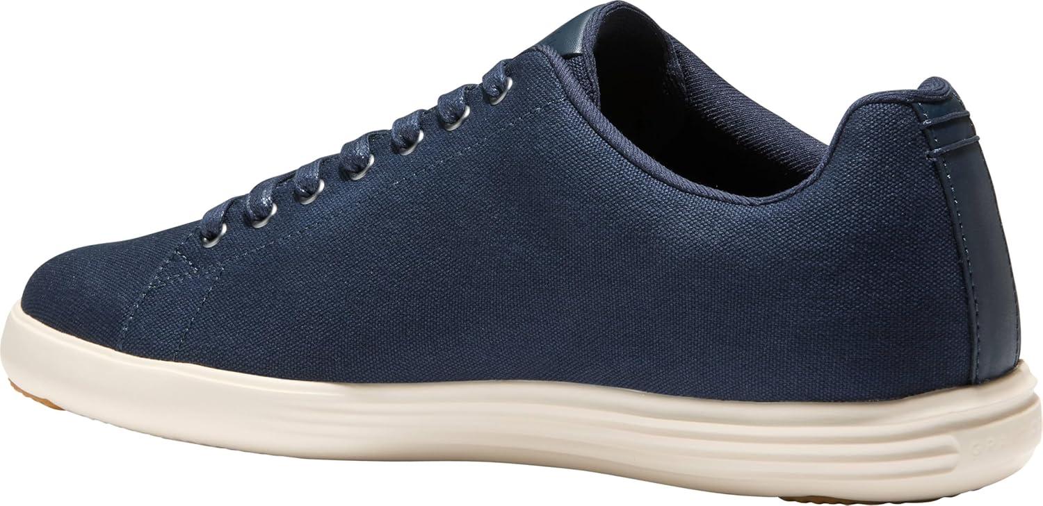 image:imageCole Haan Mens Grand Crosscourt Lightweight CanvasNavy BlazerIvory