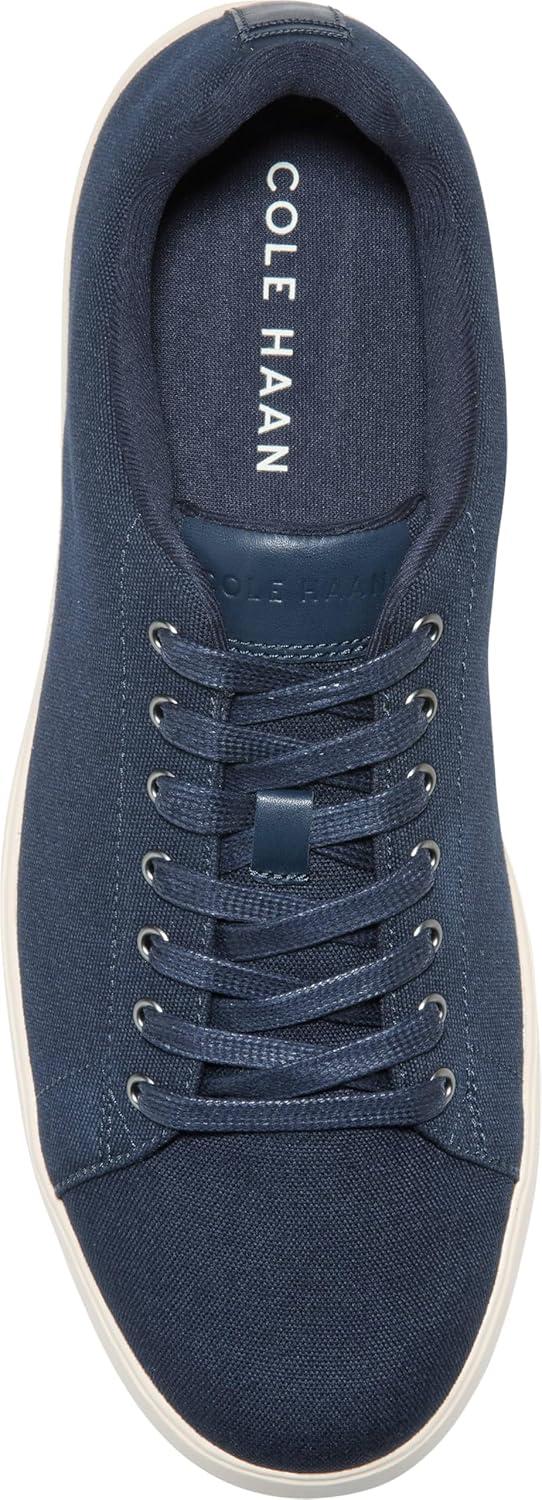 image:imageCole Haan Mens Grand Crosscourt Lightweight CanvasNavy BlazerIvory