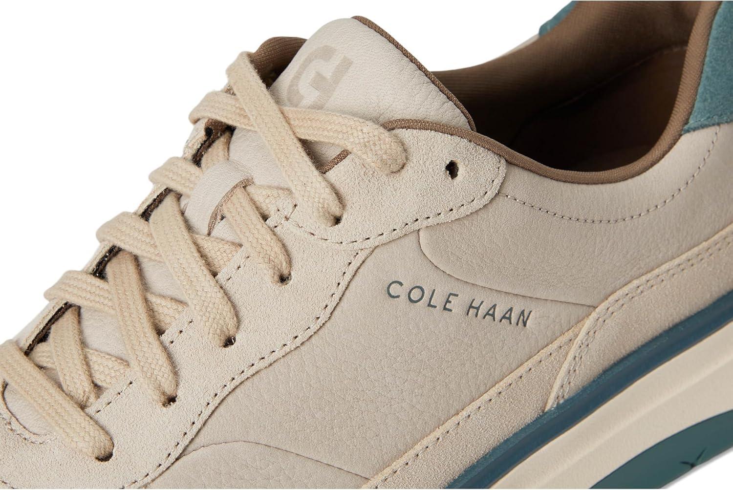 image:imageCole Haan Mens Grandpro Featherarc Bike ToeOxford Tan NubuckNorth Atlantic