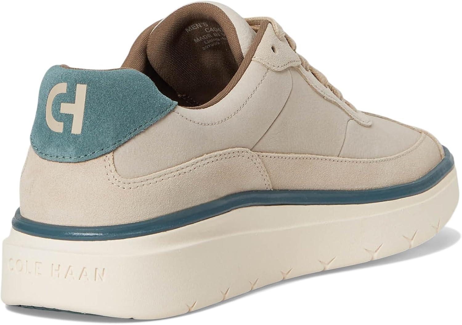 image:imageCole Haan Mens Grandpro Featherarc Bike ToeOxford Tan NubuckNorth Atlantic