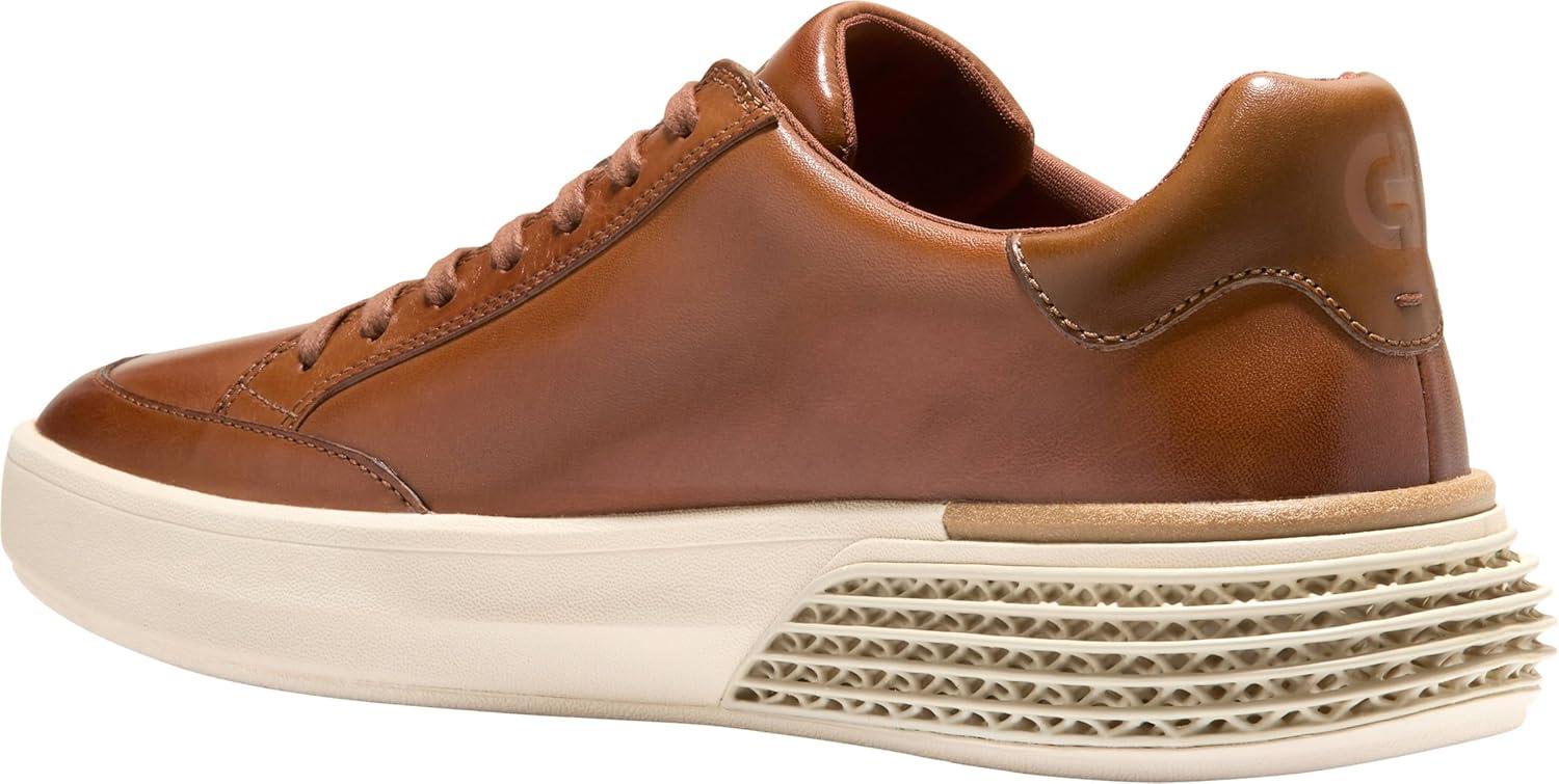image:imageCole Haan Mens Grandpro Halfcourt SkyweaveBritish TanSpiced BrownIvory