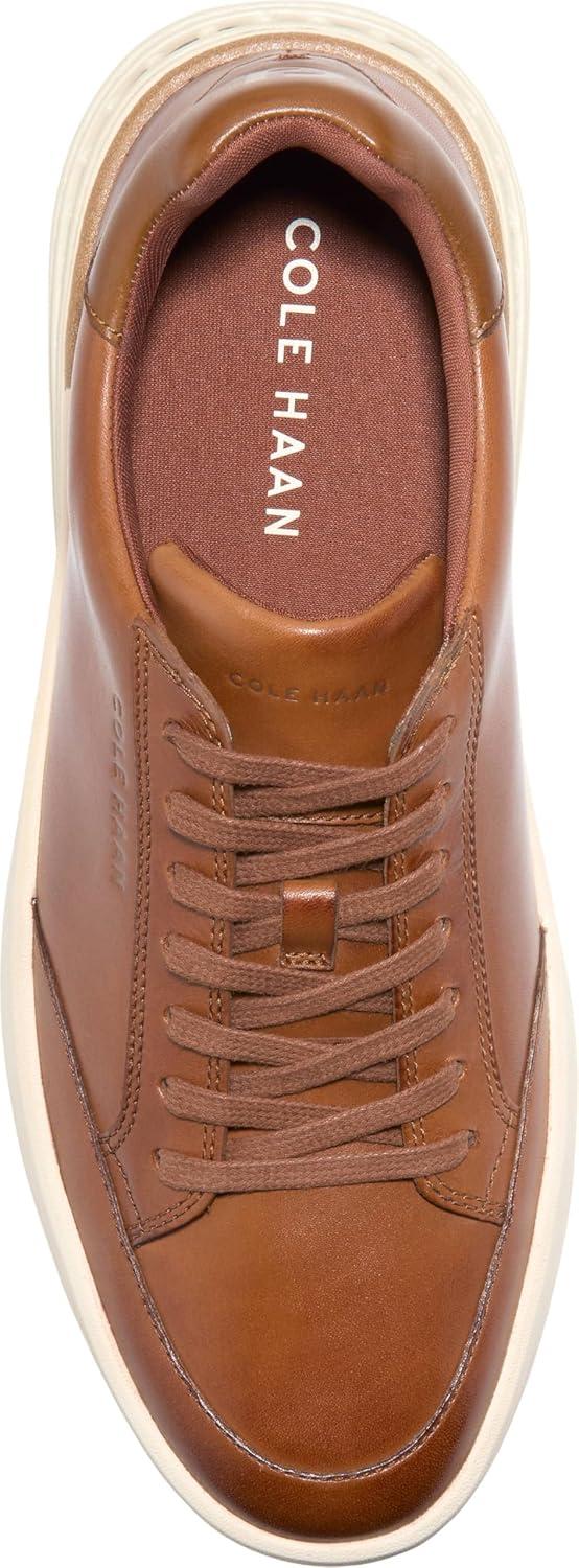 image:imageCole Haan Mens Grandpro Halfcourt SkyweaveBritish TanSpiced BrownIvory