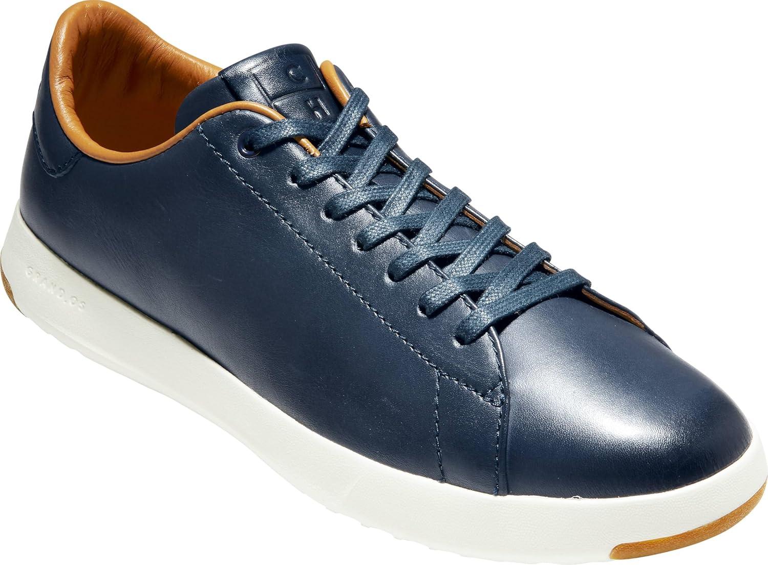 image:imageCole Haan Mens Grandpro Lightweight Leather TennisBlazer Blue Hand Stain