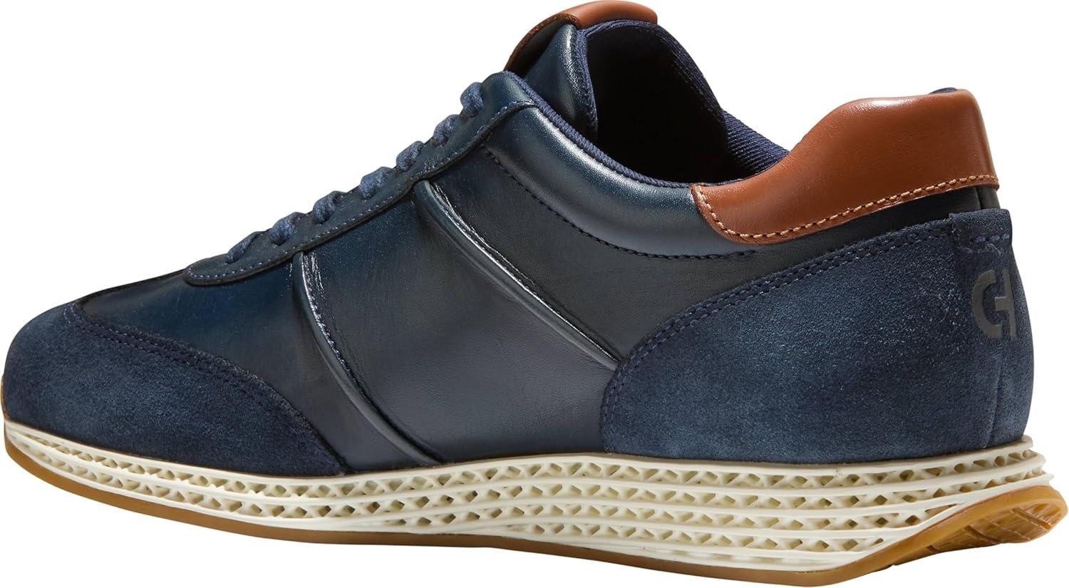 image:imageCole Haan Mens Grandpro LowProfile Skyweave RunnerNavy BlazerBritish TanIvory