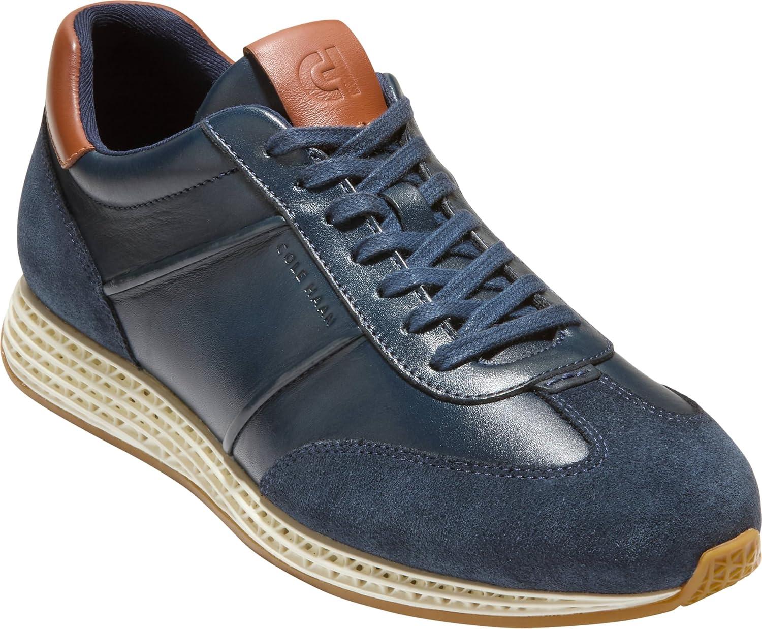 image:imageCole Haan Mens Grandpro LowProfile Skyweave RunnerNavy BlazerBritish TanIvory