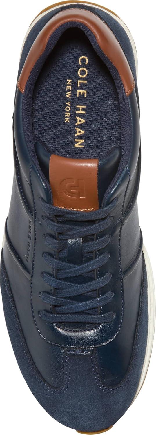 image:imageCole Haan Mens Grandpro LowProfile Skyweave RunnerNavy BlazerBritish TanIvory