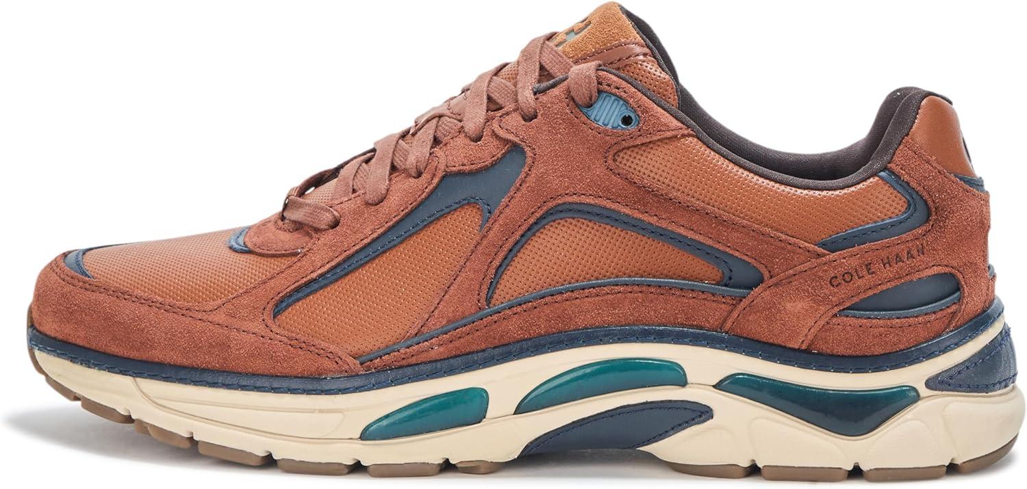 image:imageCole Haan Mens Grandpro Millenia RunningBritish TanNavy BlazerAncient Scroll