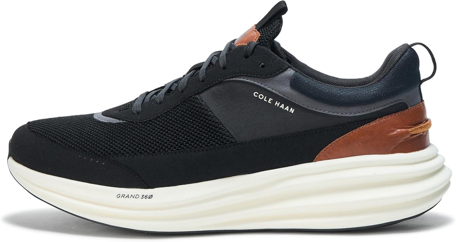 image:imageCole Haan Mens Originalgrand Quadstreak RunningBlackBritish TanIvory