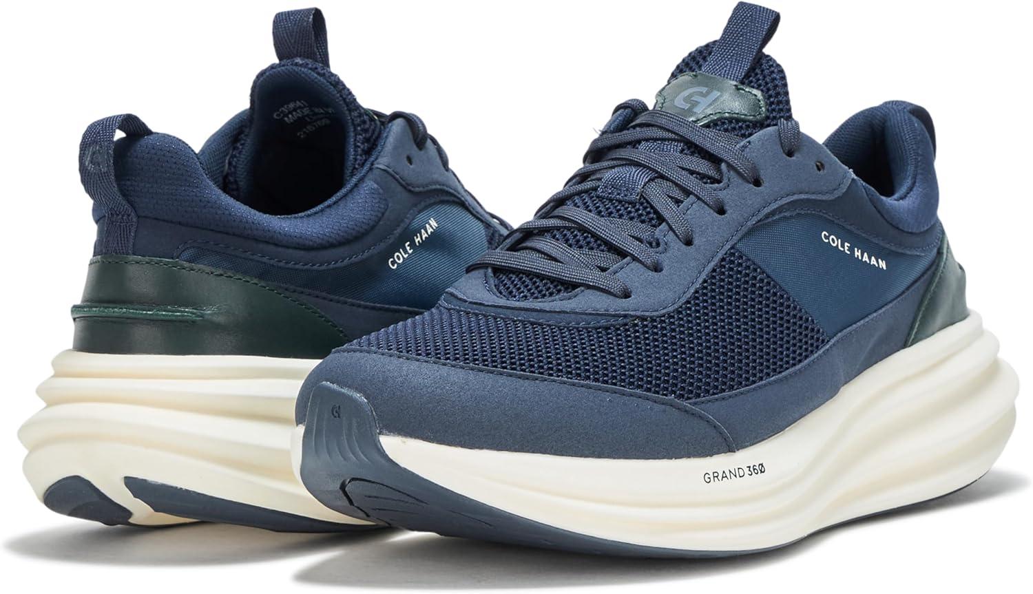 image:imageCole Haan Mens Originalgrand Quadstreak RunningNavy BlazerCh JavaIvory