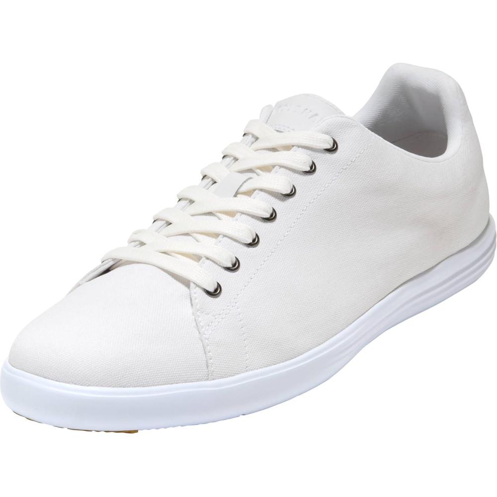 image:imageCole Haan Mens Grand Crosscourt Lightweight CanvasOptic White CanvasOptic White