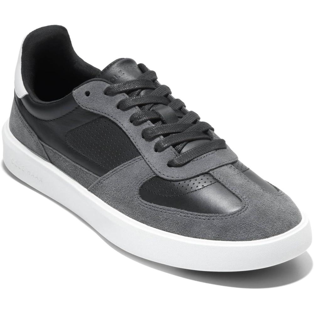 image:imageCole Haan Mens Grand Crosscourt Modern TurfBlackGray PinstripeOptic White