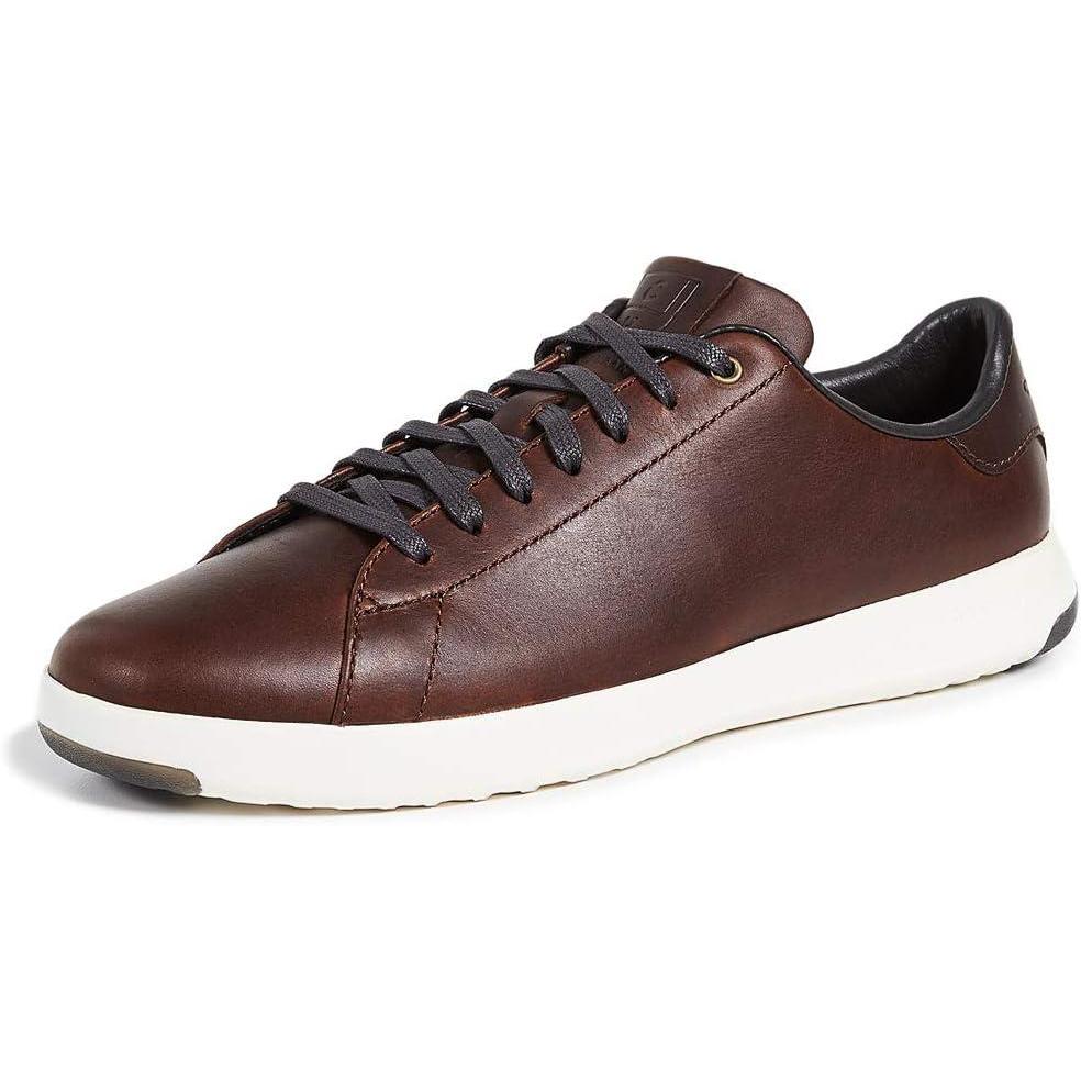 image:imageCole Haan Mens Grandpro Lightweight Leather TennisMesquiteDark Coffee