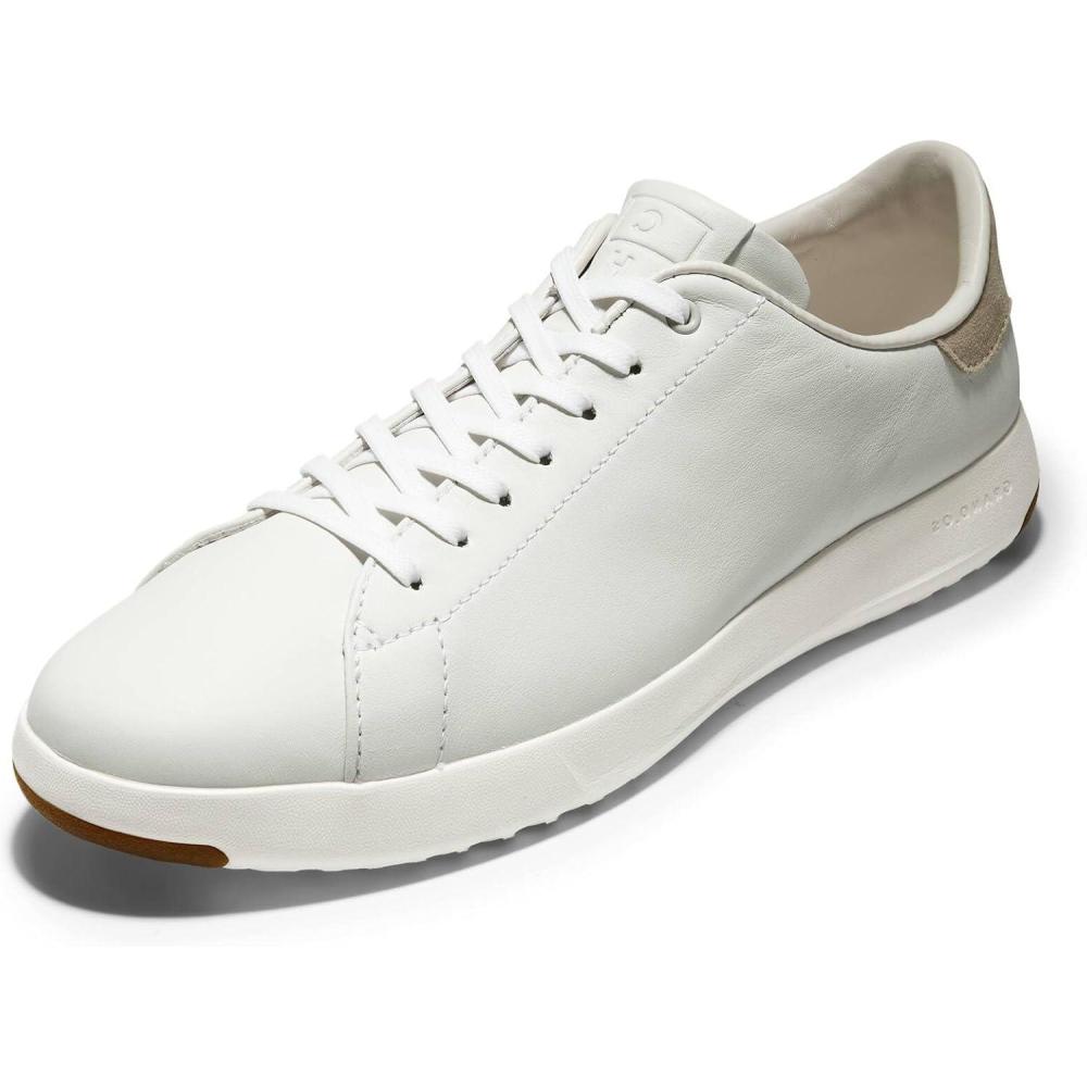 image:imageCole Haan Mens Grandpro Lightweight Leather TennisWhite
