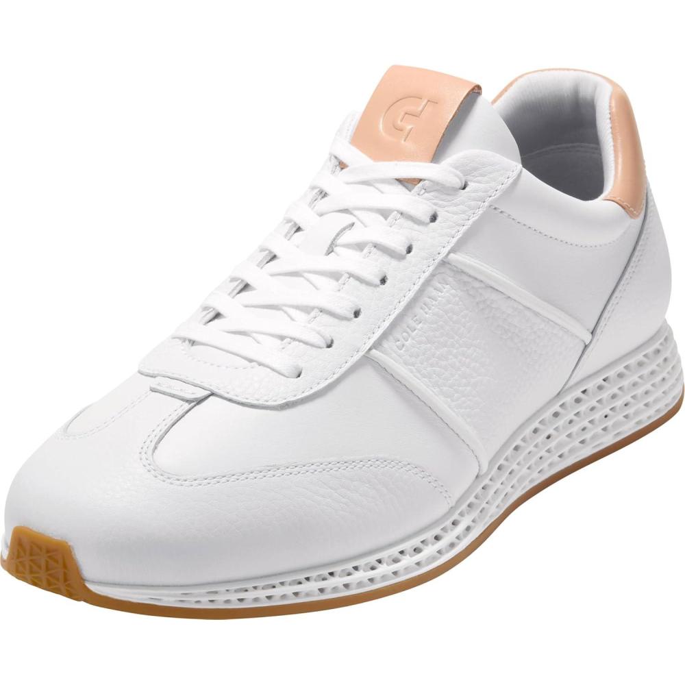 image:imageCole Haan Mens Grandpro LowProfile Skyweave RunnerOptic WhiteNatural VachettaOptic White