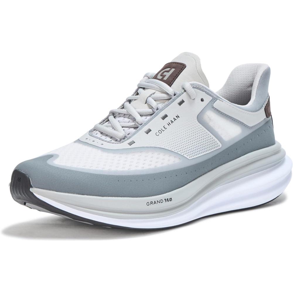 image:imageCole Haan Mens Originalgrand Quadstar RunningMicro ChipQuiet ShadeOptic White