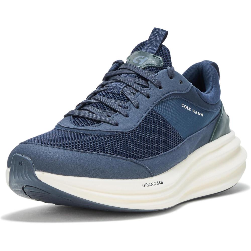 image:imageCole Haan Mens Originalgrand Quadstreak RunningNavy BlazerCh JavaIvory