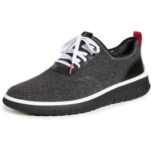 Cole Haan Men’s Generation Zerogrand Stitchlite(Gray Pinstripe/Black Knit/Barbados Cherry/Black)