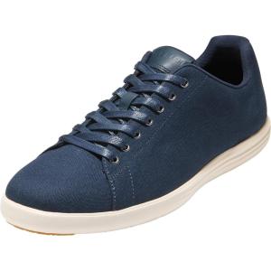 Cole Haan Men’s Grand Crosscourt Lightweight Canvas(Navy Blazer/Ivory)