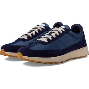 Cole Haan Men’s Grand Crosscourt Midtown(Ensign Blue/Evening Blue Suede/Oat)