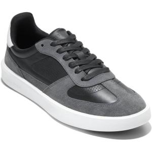 Cole Haan Men’s Grand Crosscourt Modern Turf(Black/Gray Pinstripe/Optic White)