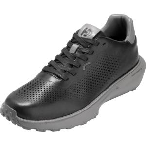 Cole Haan Men’s Grandpro Ashland Laser Perforated(Black/December Sky)