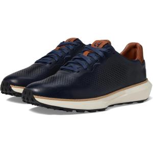 Cole Haan Men’s Grandpro Ashland Laser Perforated(Navy Blazer/Ivory)