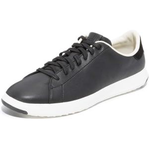 Cole Haan Men’s Grandpro Lightweight Leather Tennis(Black)