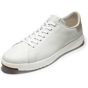 Cole Haan Men’s Grandpro Lightweight Leather Tennis(White)
