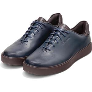 Cole Haan Men’s Grandpro Luxe Wholecut(Navy Blazer/Chocolate)