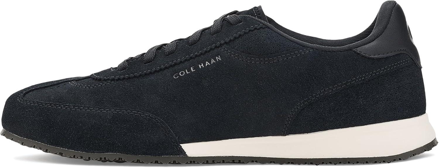 image:imageCole Haan Mens Grand Crosscourt SlimstrideBlackBlack SuedeIvory