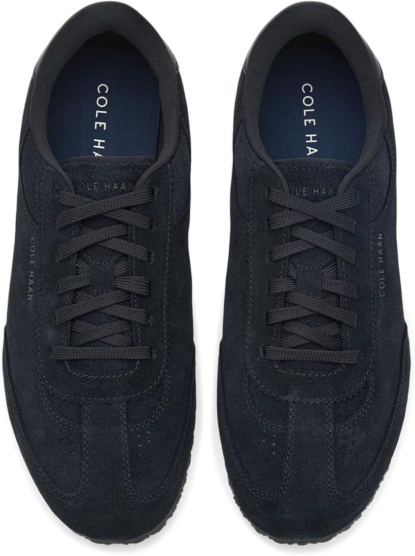 image:imageCole Haan Mens Grand Crosscourt SlimstrideBlackBlack SuedeIvory