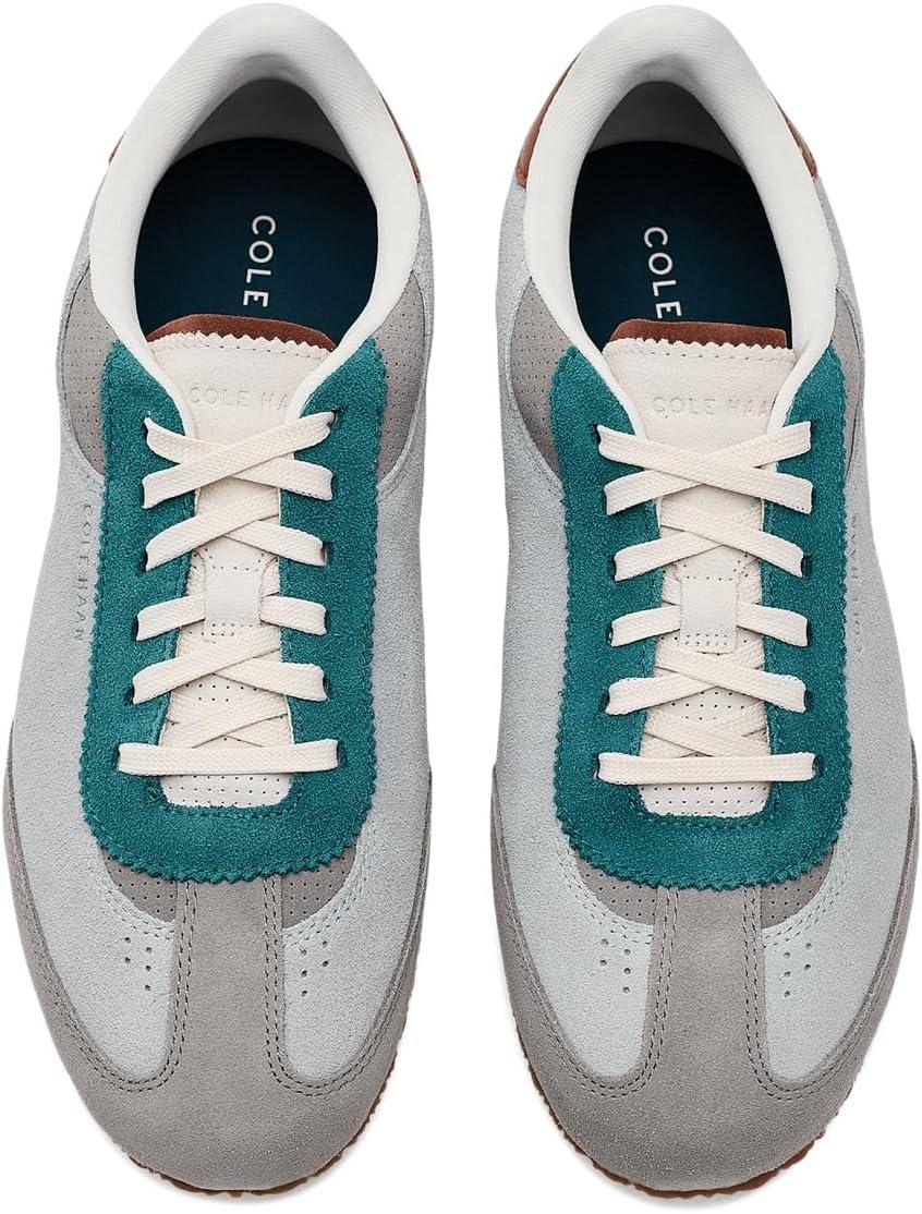 image:imageCole Haan Mens Grand Crosscourt SlimstrideHarbor Mist NubuckLight WhiskeyIvory