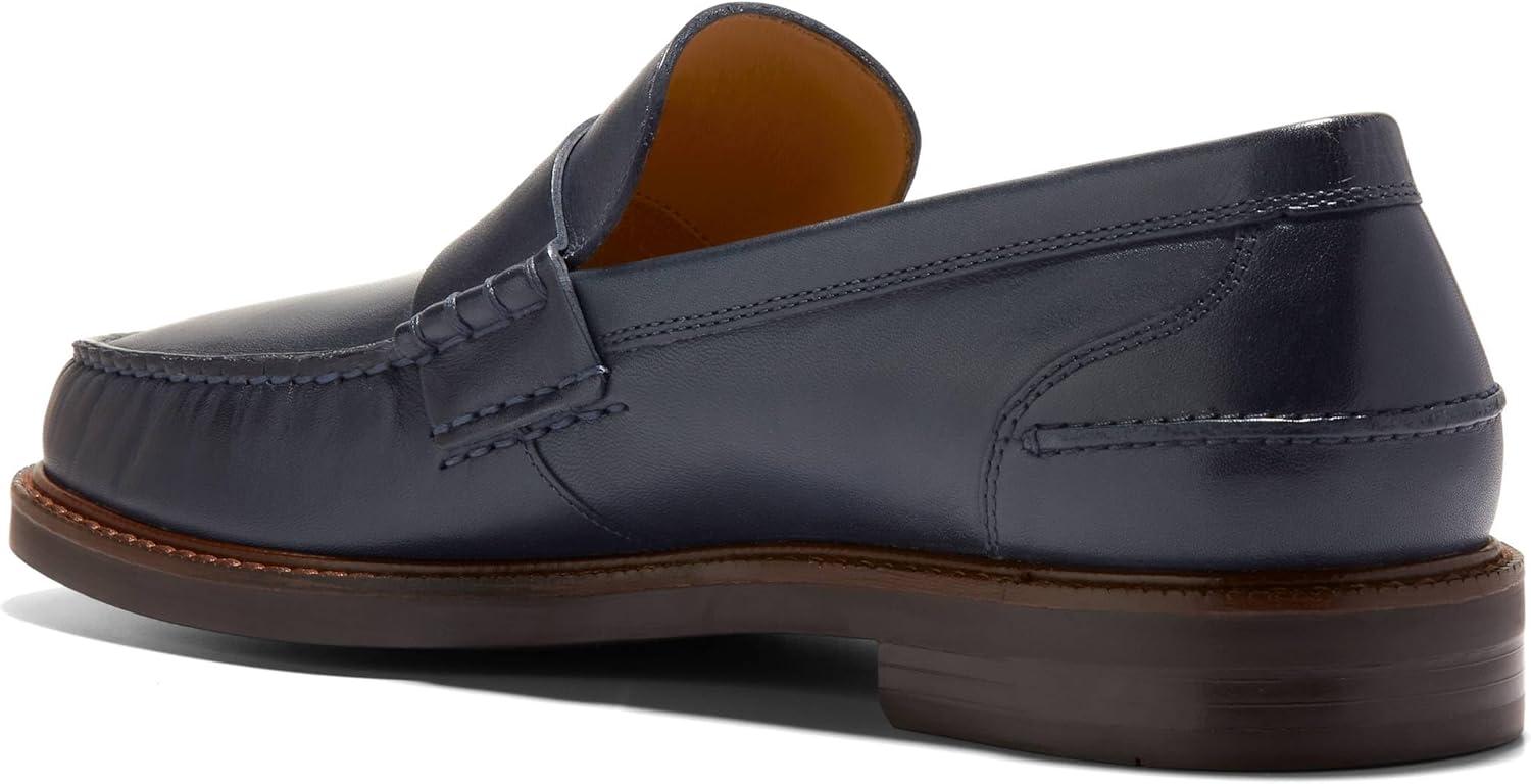 image:imageCole Haan Mens Pinch Prep Penny LoaferNavy BlazerDark Chocolate
